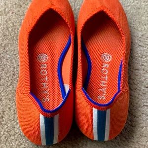 SOLD. Authentic Rothy’s Persimmon Flats